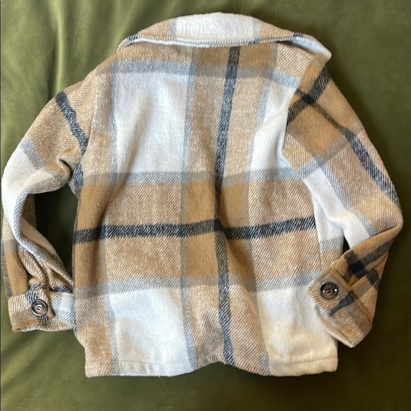 Kids Plaid Flannel Jacket - Picture 6 of 6